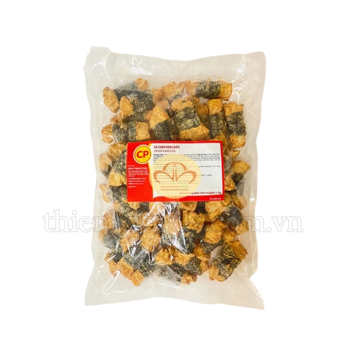 Gà cuộn rong biển