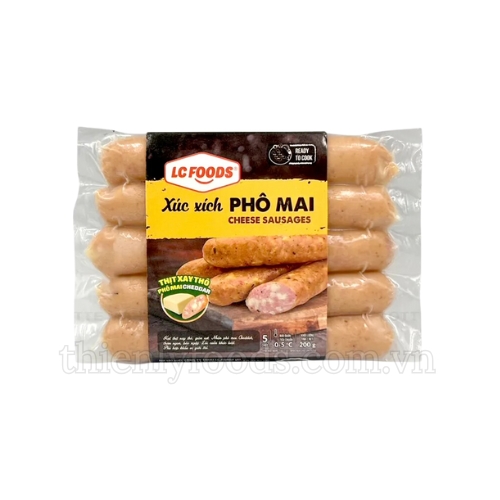 Hotdog xúc xích phomai