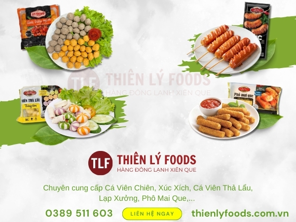 Nhà cung cấp thực phẩm đông lạnh Cẩm Lệ uy tín